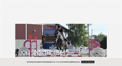 Desktop Screenshot of jolisporthorses.blogg.se