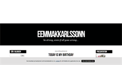 Desktop Screenshot of eemmakkarlssonn.blogg.se