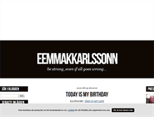 Tablet Screenshot of eemmakkarlssonn.blogg.se