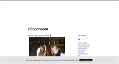 Desktop Screenshot of eliinperssoon.blogg.se
