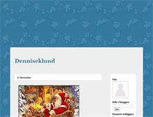 Tablet Screenshot of denniseklund.blogg.se