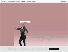 Tablet Screenshot of ladyyasmine.blogg.se