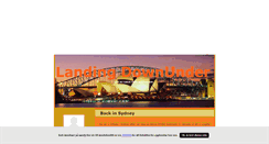 Desktop Screenshot of landingdownunder.blogg.se