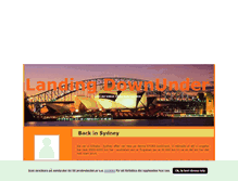 Tablet Screenshot of landingdownunder.blogg.se