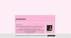 Desktop Screenshot of junitessan.blogg.se