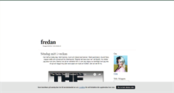 Desktop Screenshot of fredan.blogg.se