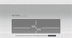 Desktop Screenshot of jonaspeterson.blogg.se