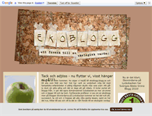 Tablet Screenshot of ekoblogg.blogg.se