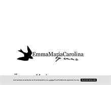 Tablet Screenshot of emmamariacarolina.blogg.se