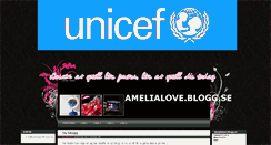 Desktop Screenshot of amelialove.blogg.se