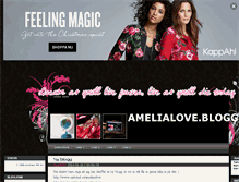 Tablet Screenshot of amelialove.blogg.se