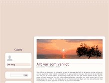 Tablet Screenshot of camoe.blogg.se