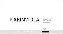 Desktop Screenshot of karinviola.blogg.se