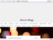 Tablet Screenshot of beccanorman.blogg.se