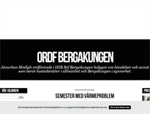 Tablet Screenshot of ordfbergakungen.blogg.se