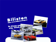 Tablet Screenshot of bilisten.blogg.se