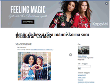 Tablet Screenshot of anniekerstin.blogg.se