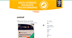 Desktop Screenshot of amimal.blogg.se