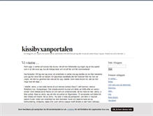 Tablet Screenshot of kissibyxanportalen.blogg.se