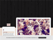 Tablet Screenshot of elintyp.blogg.se