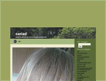 Tablet Screenshot of cariad.blogg.se