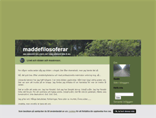 Tablet Screenshot of maddefilosoferar.blogg.se