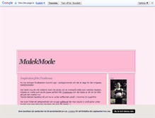 Tablet Screenshot of malekmode.blogg.se