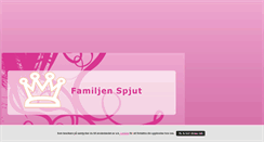 Desktop Screenshot of familjenspjut.blogg.se