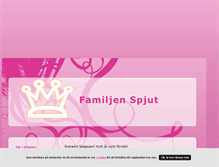 Tablet Screenshot of familjenspjut.blogg.se