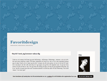 Tablet Screenshot of favoritdesign.blogg.se
