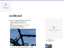 Tablet Screenshot of corellicykel.blogg.se