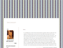 Tablet Screenshot of beccesson.blogg.se