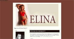 Desktop Screenshot of elinaanderssondalby.blogg.se