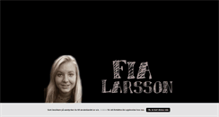 Desktop Screenshot of larssonfia.blogg.se