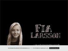 Tablet Screenshot of larssonfia.blogg.se