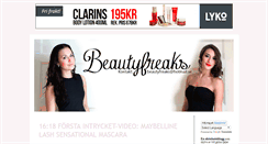 Desktop Screenshot of beautyfreaks.blogg.se