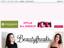 Tablet Screenshot of beautyfreaks.blogg.se