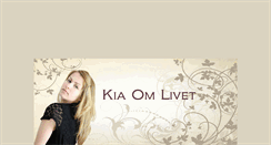 Desktop Screenshot of kiaomlivet.blogg.se