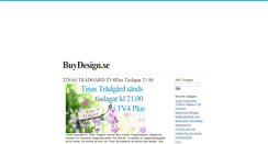 Desktop Screenshot of buydesign.blogg.se