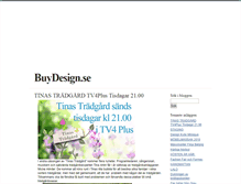 Tablet Screenshot of buydesign.blogg.se