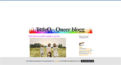 Desktop Screenshot of littleq.blogg.se