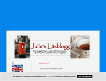 Tablet Screenshot of julieslaxblogg.blogg.se