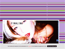 Tablet Screenshot of finalina.blogg.se