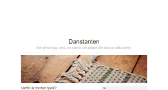 Desktop Screenshot of danstanten.blogg.se