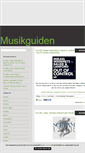 Mobile Screenshot of musikguiden.blogg.se