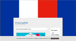 Desktop Screenshot of francophile.blogg.se