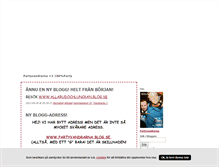 Tablet Screenshot of partyvandrarna.blogg.se