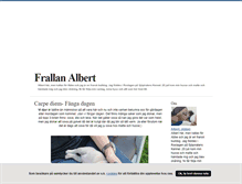 Tablet Screenshot of frallanalbert.blogg.se