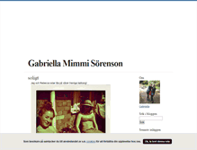Tablet Screenshot of gabriellasorenson.blogg.se