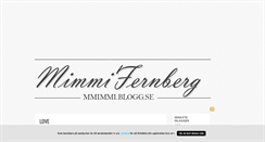 Desktop Screenshot of mmimmi.blogg.se